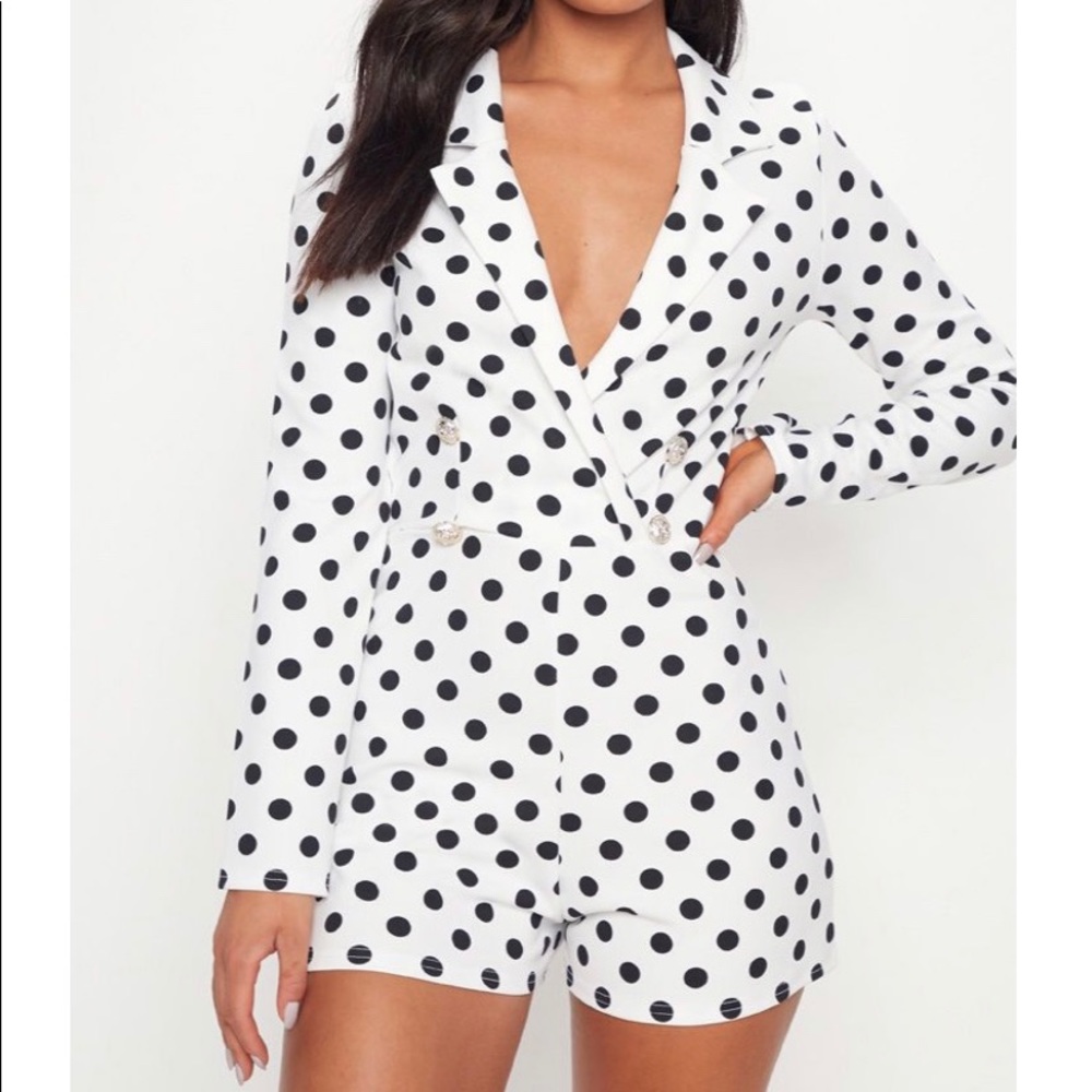 Dots dots romper